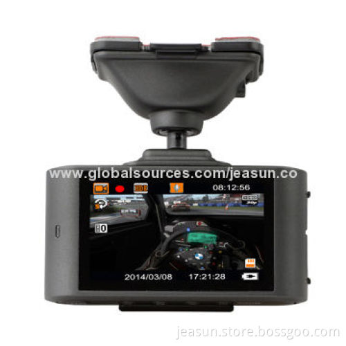 1,080P Car DVR with GPS, G-sensor, 2.7-inch